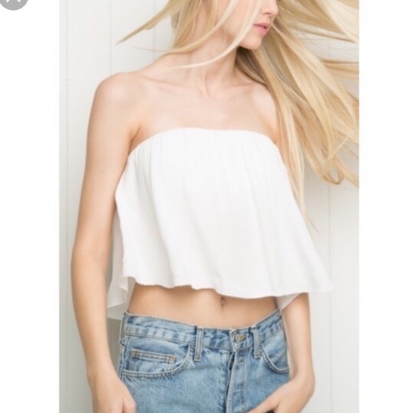 flowy tube top shirt